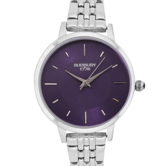 Brand New Sudbury 1776 Purple Dial Kendra Watch - Picture 2 of 9